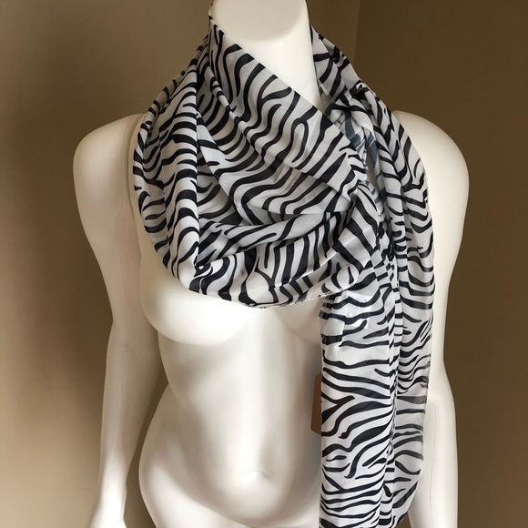 Sarong Cover Up Zebra Print Bathing Suit Bikini Wrap Summer Essential NEW! - Picture 5 of 8